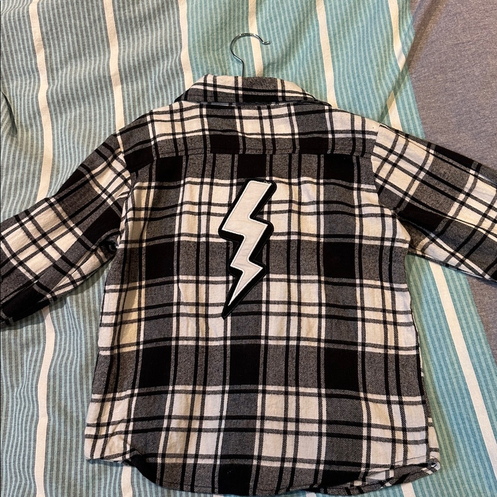 Mish boys plaid shirt